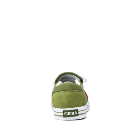 Womens Supra Low Top Shoes CUBA Moss/White/white | AU-49115